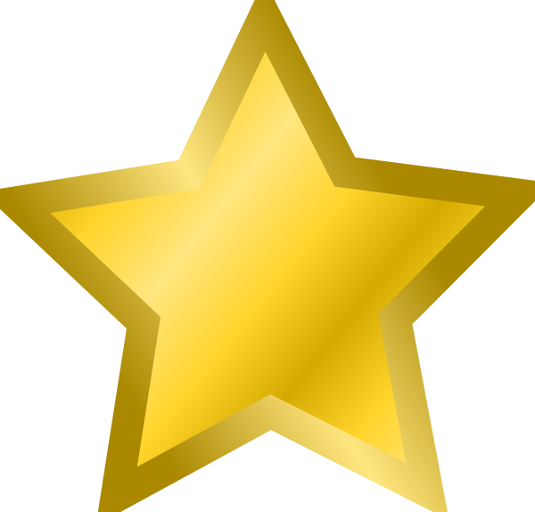 Yellow Star Clipart