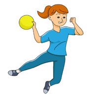 Free Sports - Handball Clipart - Clip Art Pictures - Graphics ...