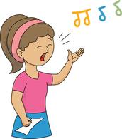 Clipart Singing - Tumundografico