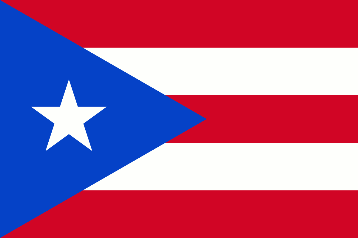 Puerto Rico Flag Vector - ClipArt Best