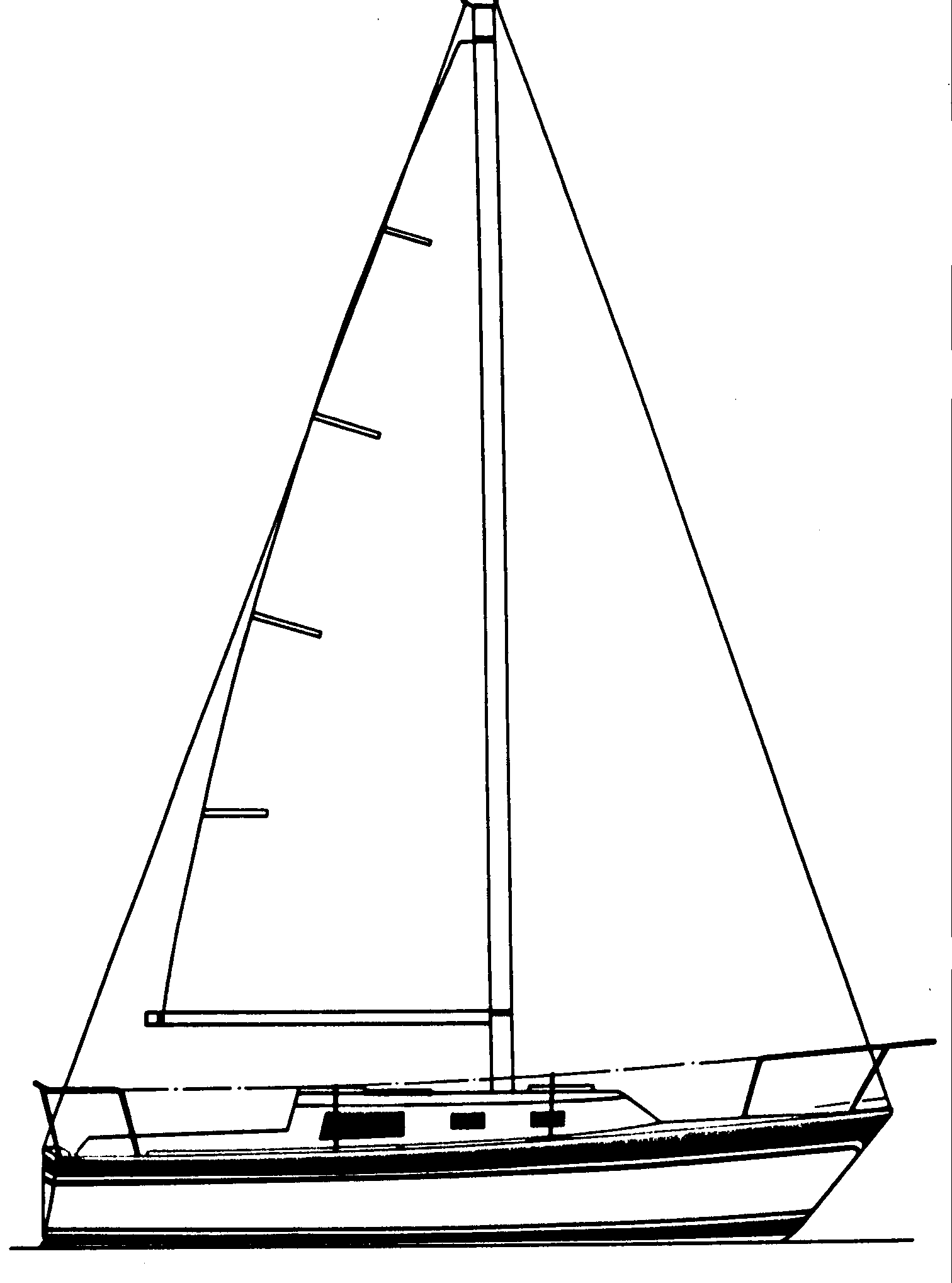 Sailboat Drawing - ClipArt Best