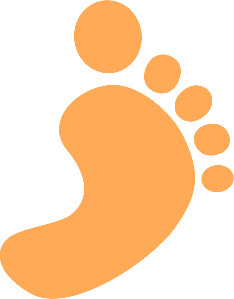 Footprint Sand Clip Art - vector clip art online ...