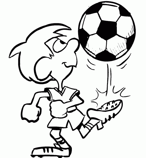 Soccer Coloring Pages | ColoringMates.