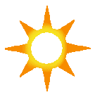 Sun Clip Art Page 2 - Stylized Suns - Clip Art of Suns
