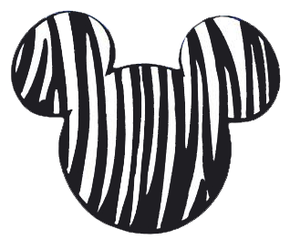 Free Zebra Print Clip Art