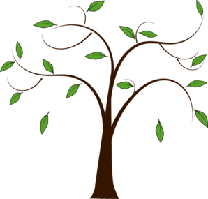 Clipart Tree With Branches And Leaves - Free ...