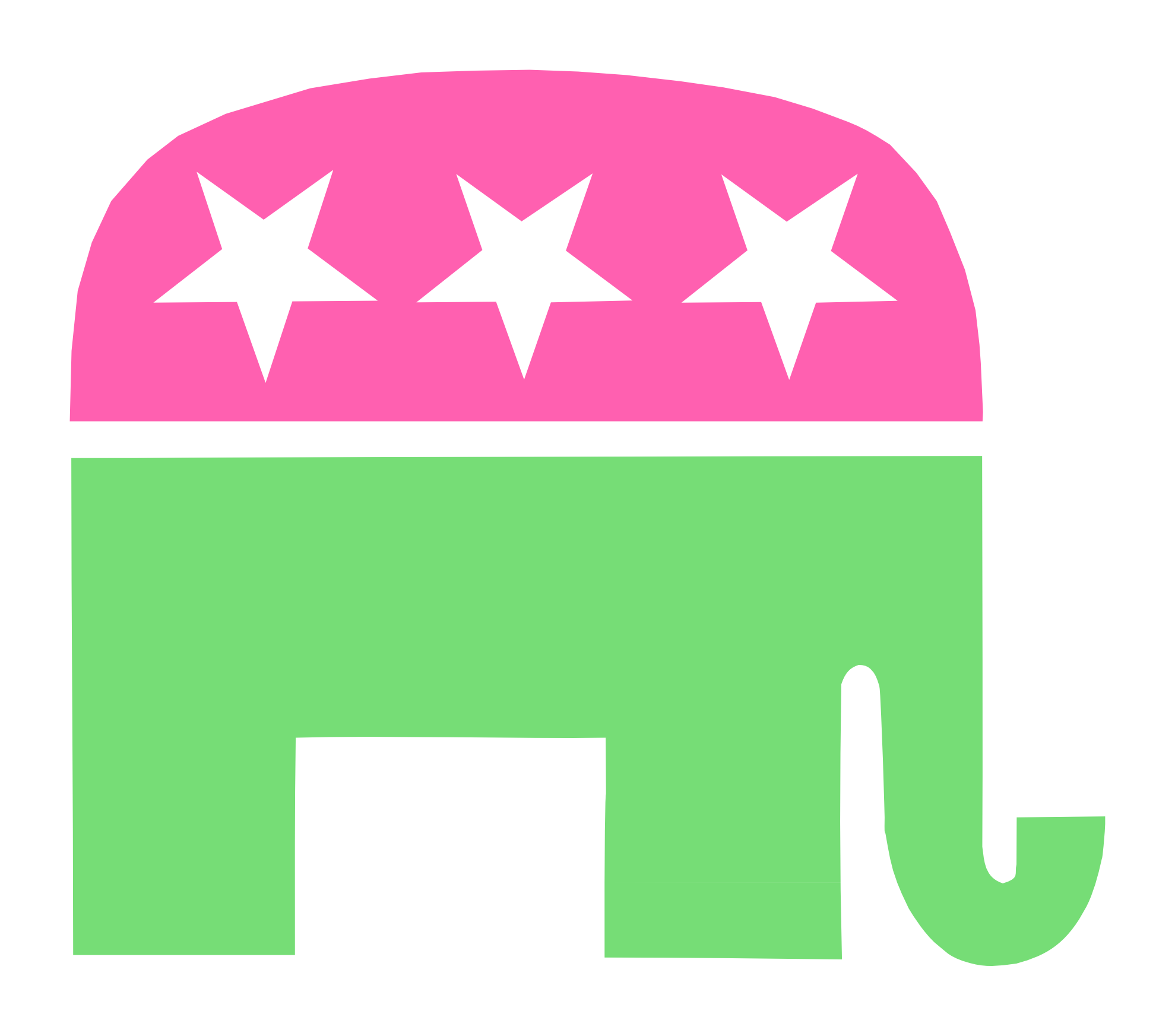 Republican Elephant Logo Vector - ClipArt Best