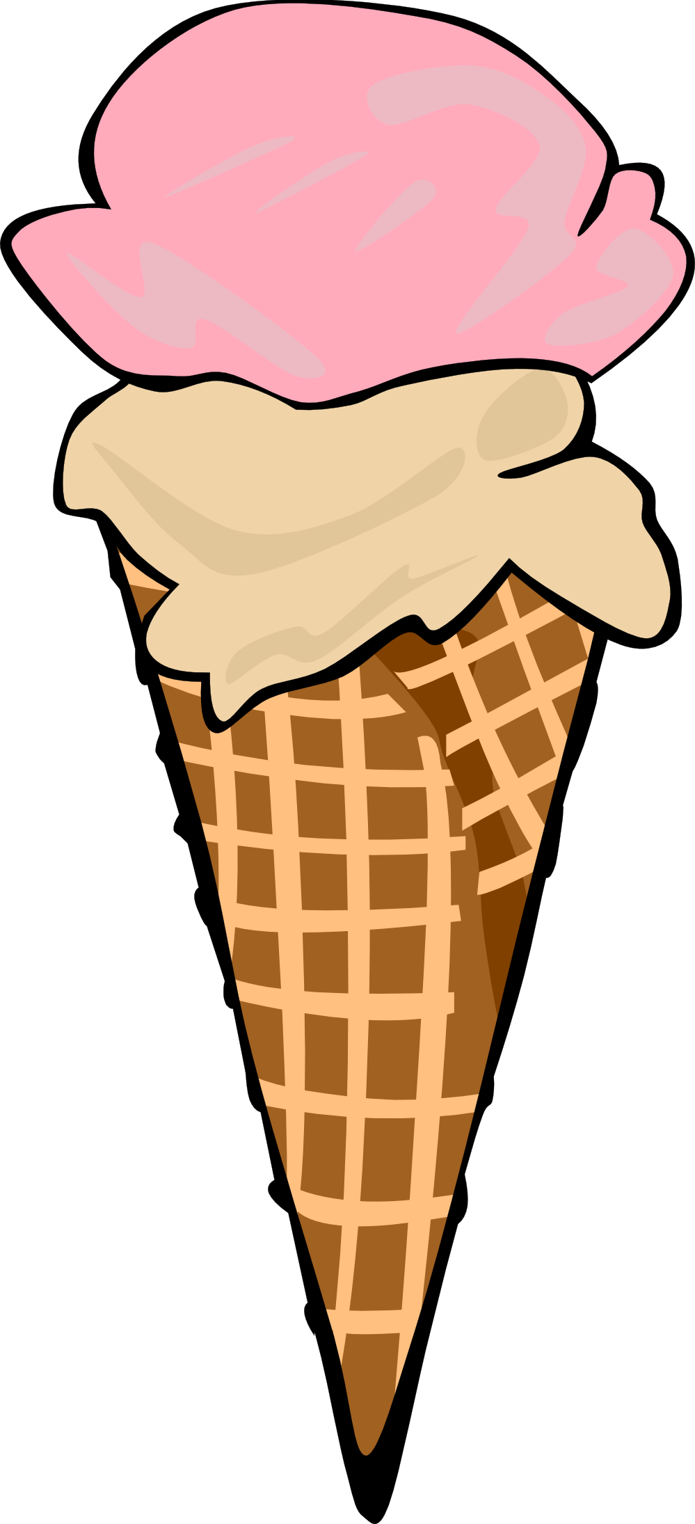 Empty Ice Cream Cone Clipart - Free Clipart Images