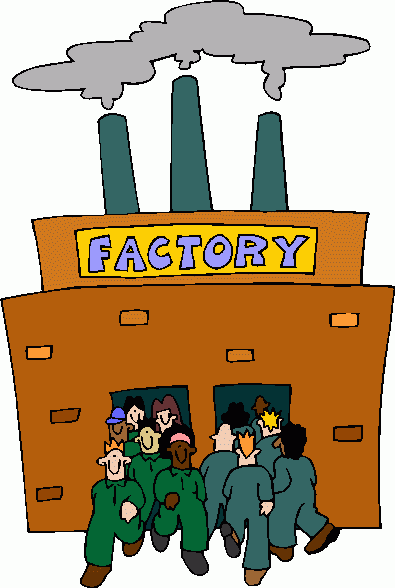 Factory clipart cartoon