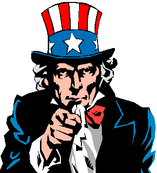 Animated Uncle Sam Clipart