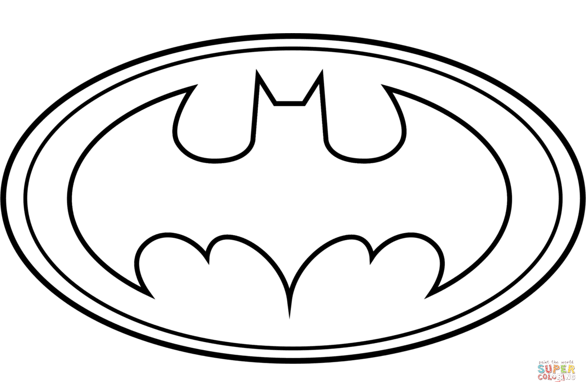 Batman logo Template