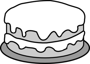 Cake Line Art - ClipArt Best