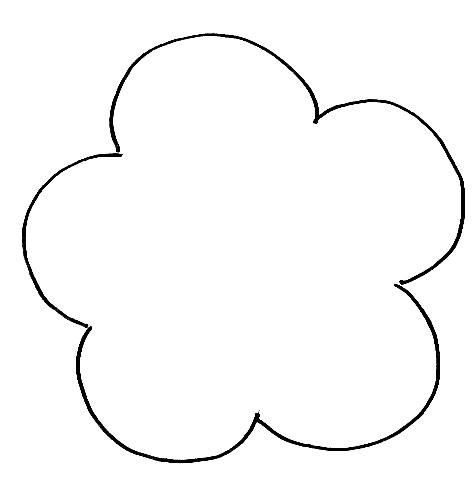 Best Photos of Flower Outline Shape - Flower Outline Clip Art ...