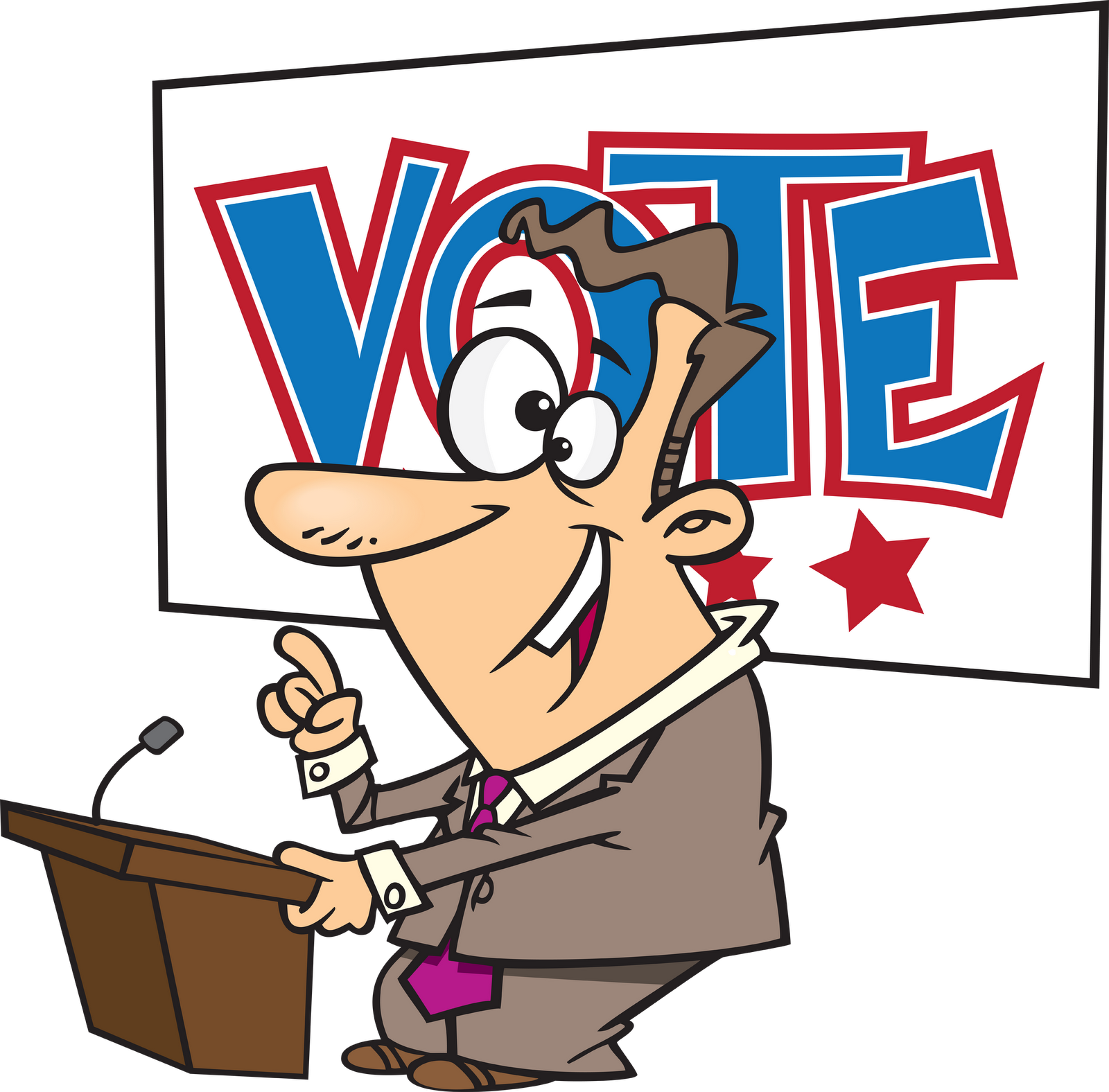 Poster Class President Clipart