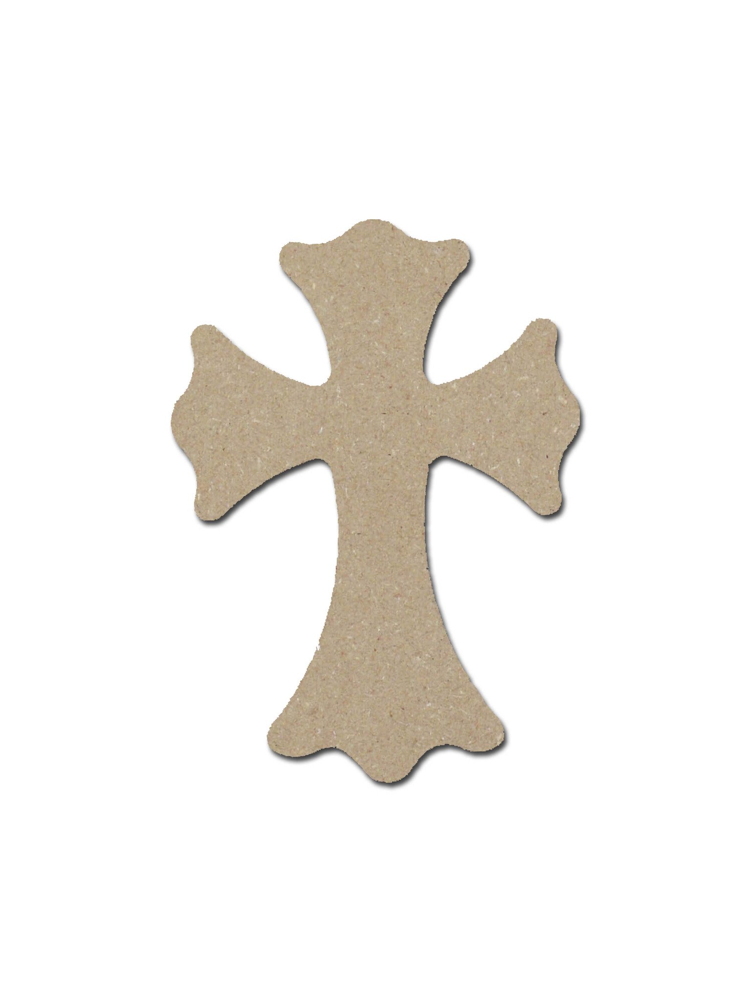 Unfinished Wood Cross Cutout MDF Craft Crosses Variety of Sizes ...