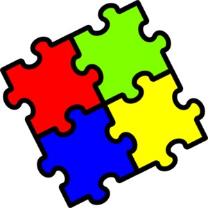 Jigsaw Puzzle Pieces Clipart