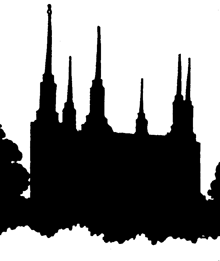 Lds Temple Silhouette Clipart