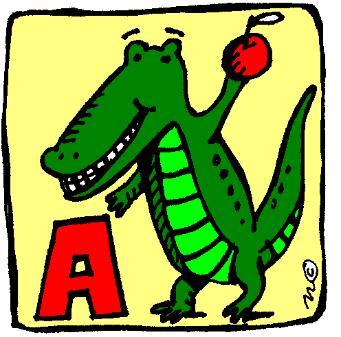 Alligator Clip Art - Tumundografico