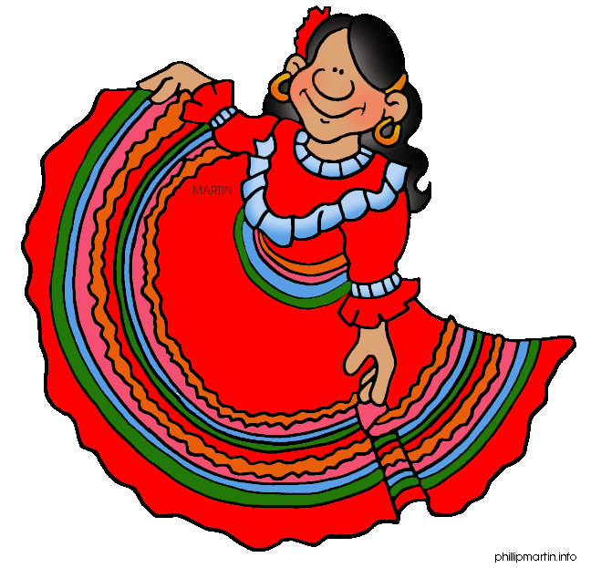 Mexican Girl Clipart