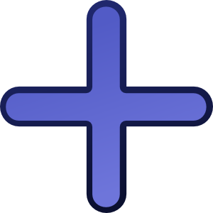 Blue Cross Clip art - Symbols - Download vector clip art online