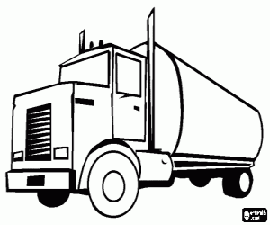 Trucks coloring pages printable games #2
