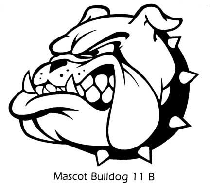 Bulldog clipart drawing