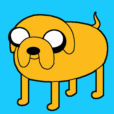 Image - How-to-draw-jake-the-dog-finished-color.png | Adventure ...