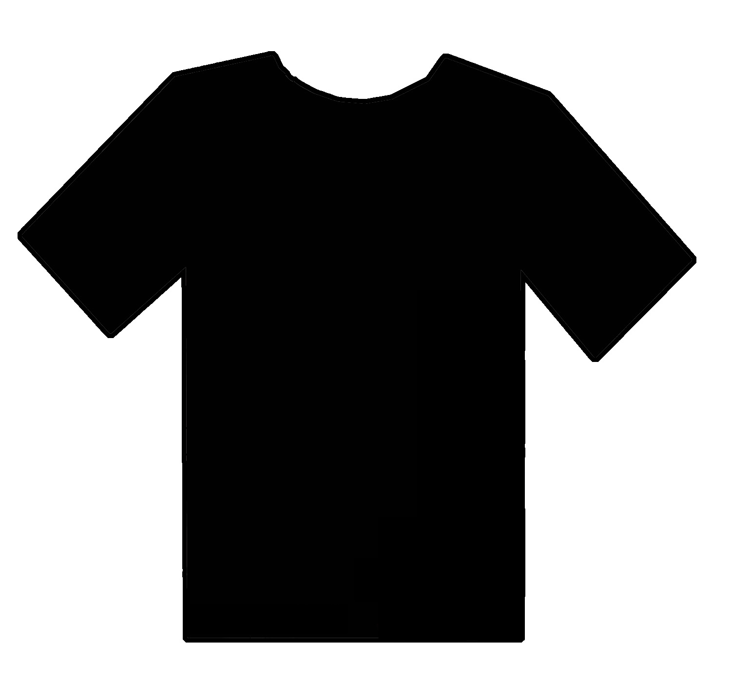 Blank T Shirts Vector Illustration Front And Back By Mr on ...