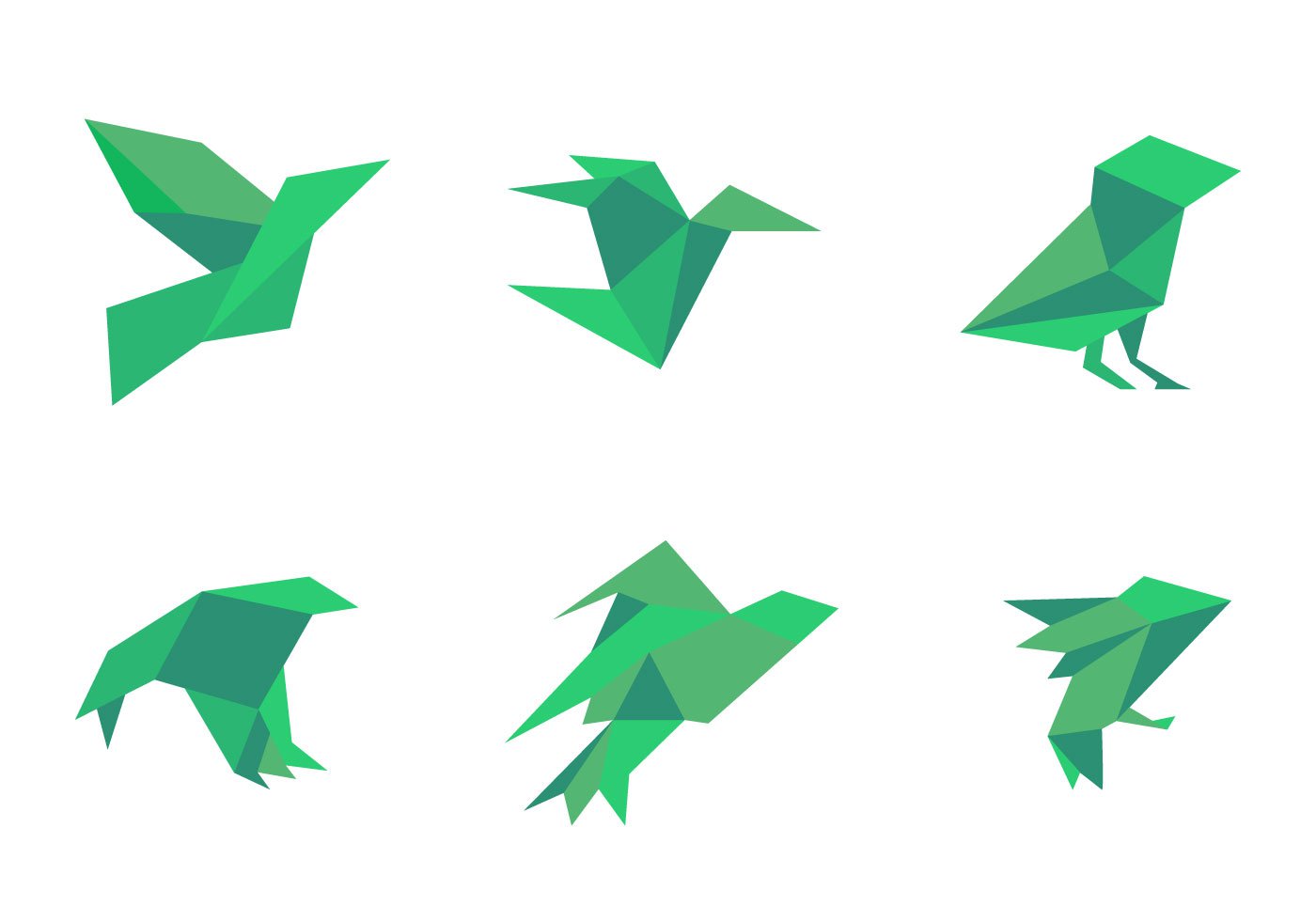 Origami Bird Free Vector Art - (2027 Free Downloads)