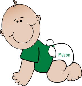 Baby Mason Clip Art - vector clip art online, royalty ...