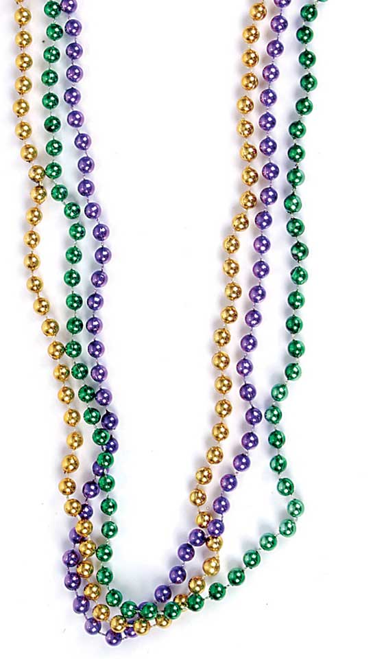 Mardi Gras Bead Throw Necklaces For Sale