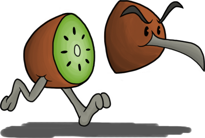 Kiwi Bird Cartoon - ClipArt Best