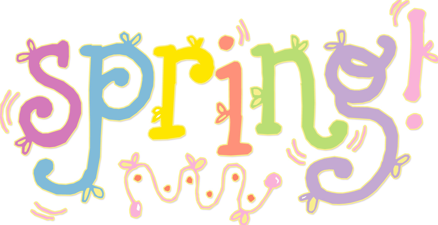 Spring Word Art ClipArt Best