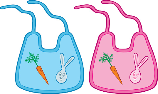 Baby Bib Clip Art, Vector Images & Illustrations