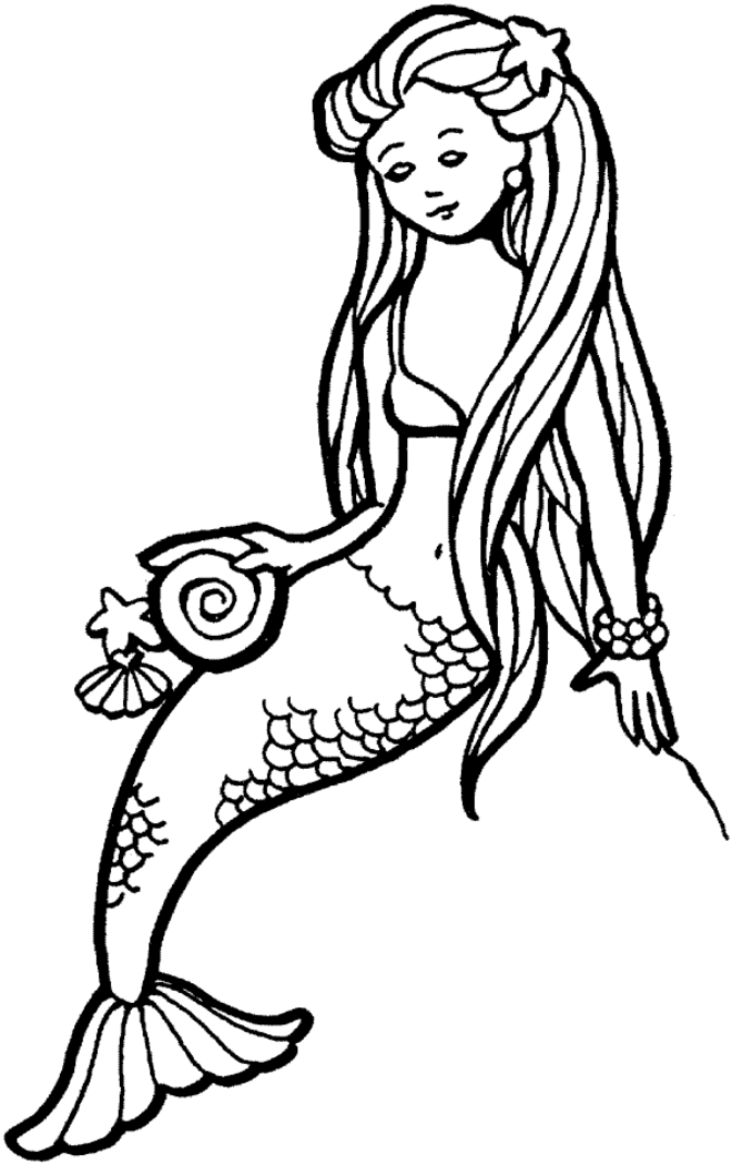 Clip Art Mermaid