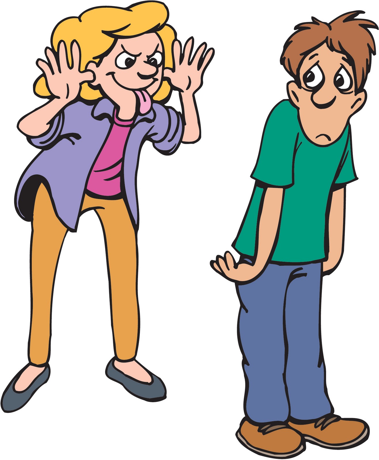 Bullying Clipart - Tumundografico