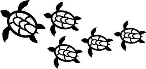 Hawaiian Turtle Symbol Clipart Panda Free Clipart Images