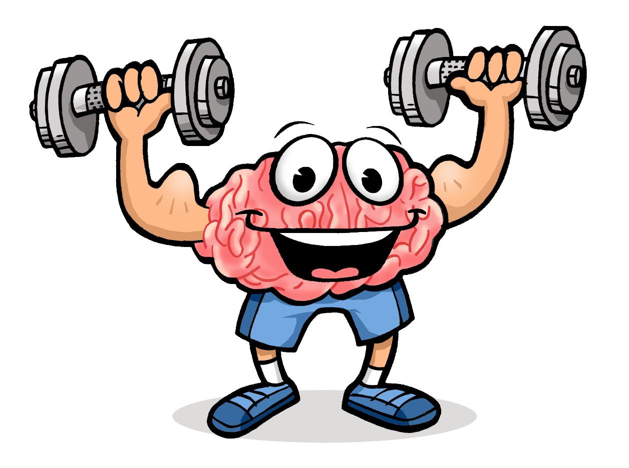 Clipart body with brain