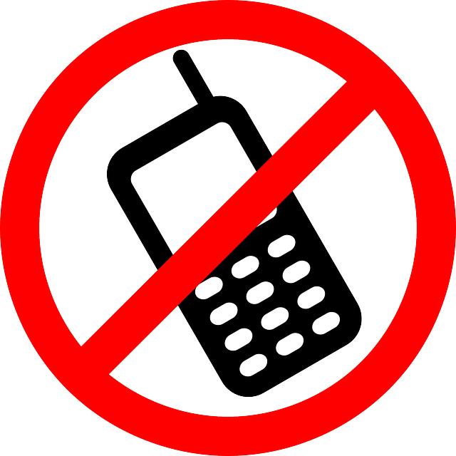 Do Not Use Mobile Phone Sign - ClipArt Best