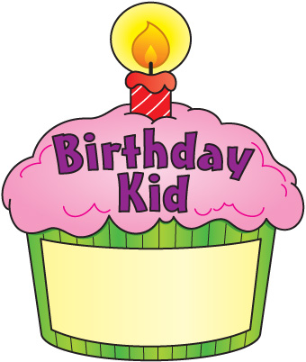 Happy birthday cupcake images clipart