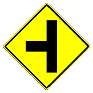 Cross Road Sign - ClipArt Best