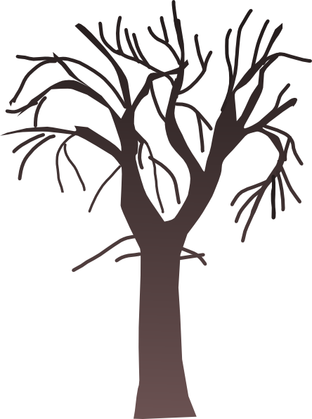 Bare Tree Coloring Page - Free Clipart Images