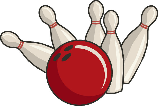 Bowling clipart image bowling pins and bowling ball image ...