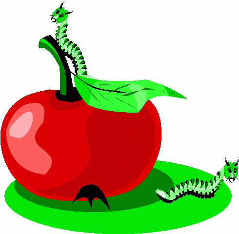 Apple Worms - ClipArt Best