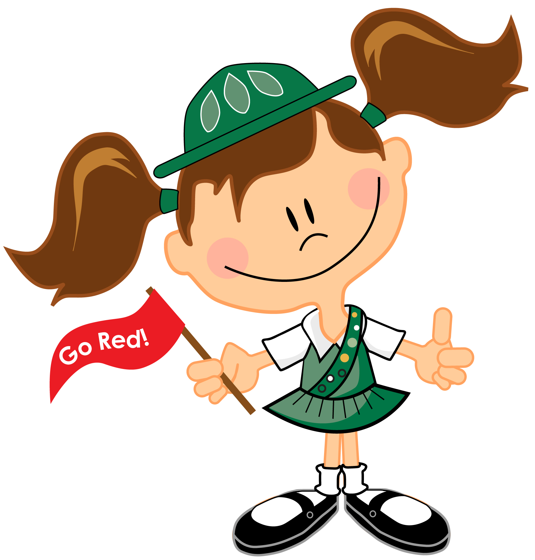 Girl Scout Cookie Thank You Clipart