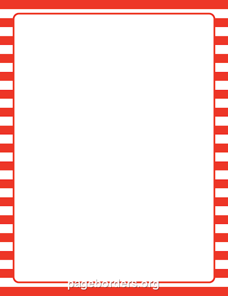 Red and White Checkered Border: Clip Art, Page Border, and Vector ...