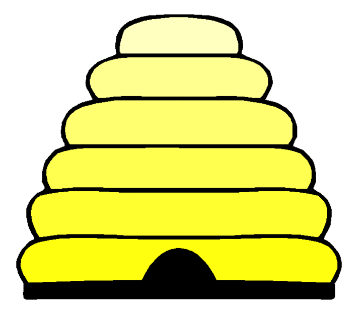 Bee Hive Clipart - Free to use Clip Art Resource