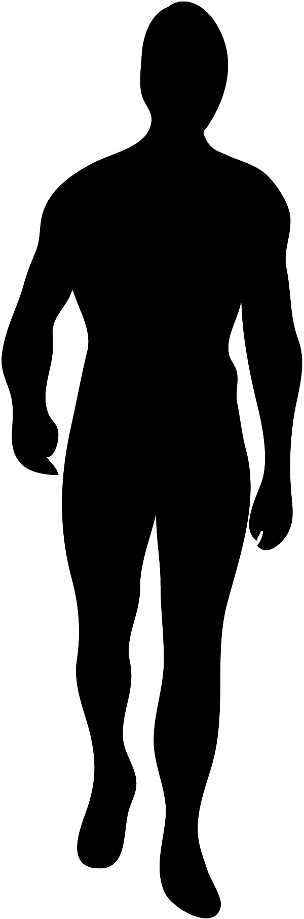 Human Body Silhouette - ClipArt Best