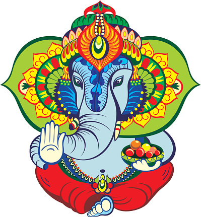 Ganesha Clip Art, Vector Images & Illustrations