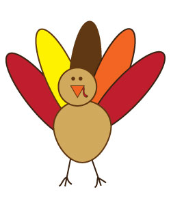 Cute Turkey Clip Art - ClipArt Best